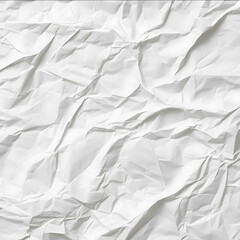 Obraz premium slightly crumpled white paper texture background detailed highresolution photography