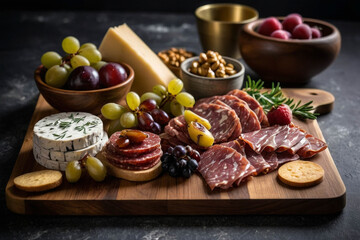 a ultra fancy charcuterie board
