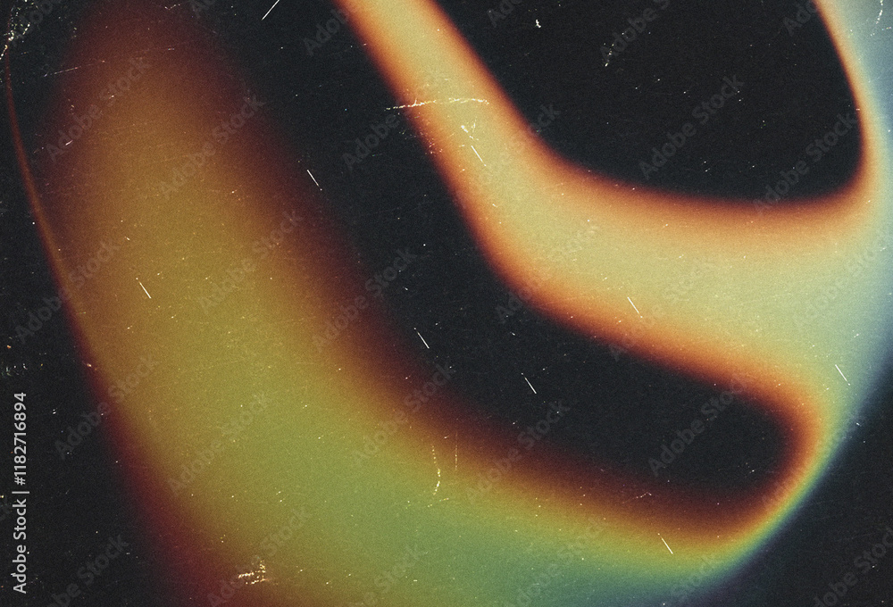 Poster abstract color gradient, modern blurred background film grain texture, template with elegant design 