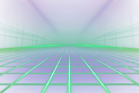 PNG Green grid background futuristic digital virtual.