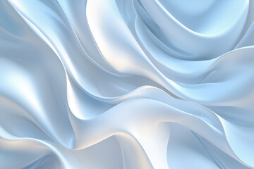 Obraz premium abstract white background with satin fabric texture