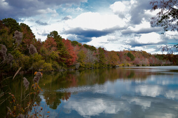 lake in autumn