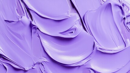 Obraz premium Stunning Purple Abstract Paint Texture: A Visual Feast of Artistic Expression