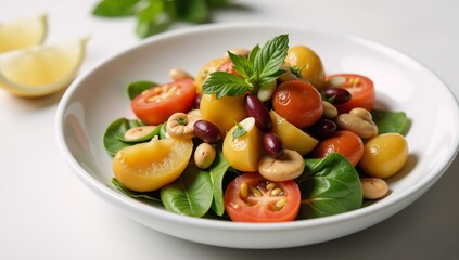 Plant-based gluten-free snack dish