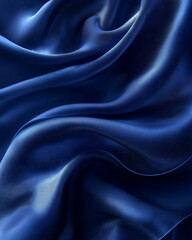 Fototapeta premium Fabric Satin. Fluid Symmetry Effect. Wave Radiatio_001