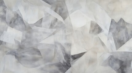 Obraz premium Abstract Geometric Composition in Muted Tones - A Modern Art Masterpiece