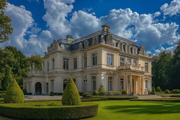 Obraz premium architecture, bâtiment, palais, chateaux, maison, europe, repère, ville, parc, vieux, jardin, voyage, manoir, histoires, autriche, historique, musée, vienne, le monument, historique, tourisme, ciel, g