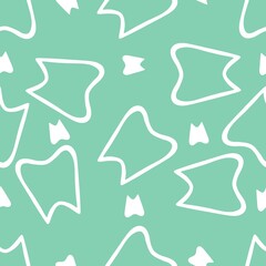 Medicine seamless teeth pattern for wrapping paper and fabrics and linens