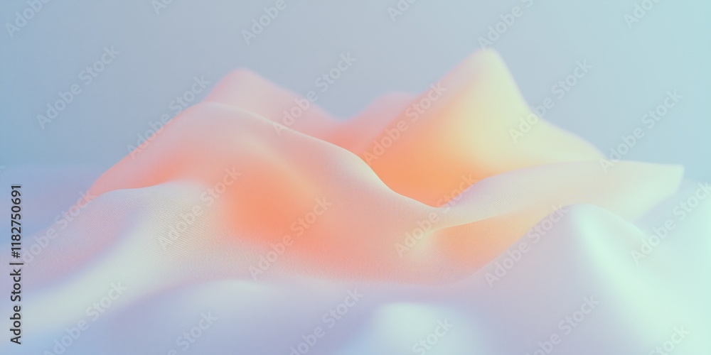 Poster abstract blurred grainy gradient background texture. colorful digital grain soft noise effect patter