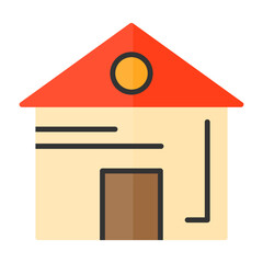 Home Flat Style Icon