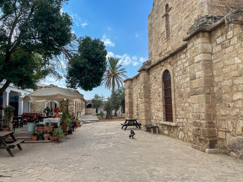 Saint Barnabas Icon Museum and Archaeological Site (prevously a church) in Northern (Turkish) Cyprus in the Enkomi area