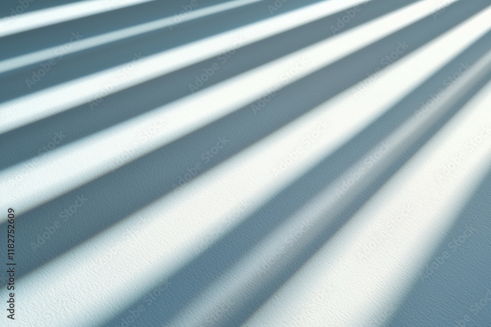 Poster soft light and shadow play on white surface with textured background