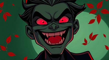 Handsome Male That's Menace To Society With A Happy  Smile 