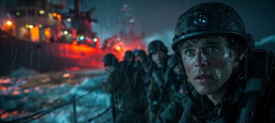 Morsike infantryman prepares for the unavoidable confrontation with enemy forces ahead