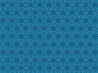 Seamless teal geometric pattern, perfect for textile, web, or print designs.