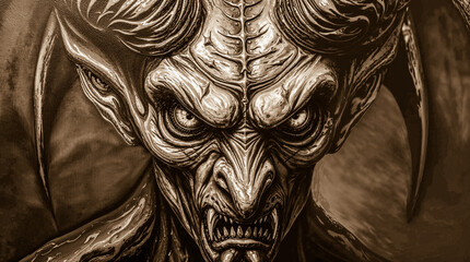 Disturbing Demonic Demon Angry At You