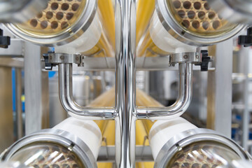 Industrial Metallic Air Tube with ventilation filter