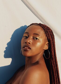 Outdoors summer beauty potrait
