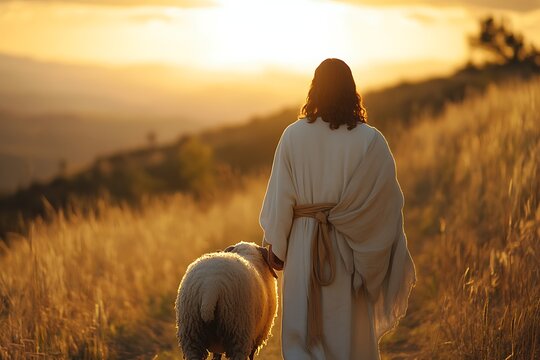 Jesus and the lost sheep
