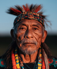 Obraz premium Micronesian male portrait