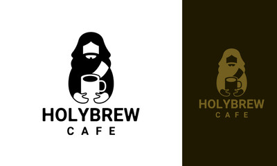 HolyBrew Cafe Logo Design Concept 