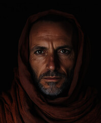 middle eastern male portrait