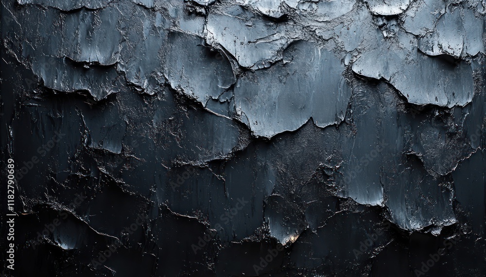 Aufkleber abstract textured dark canvas with scratches and soft light for graphic design and overlays