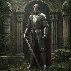 Obraz premium knight in armour