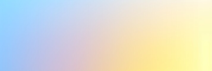 Obraz premium Color gradient background, abstract pastel rainbow. Light blue yellow color gradation, pink noise texture blur perfect for dynamic and creative backgrounds