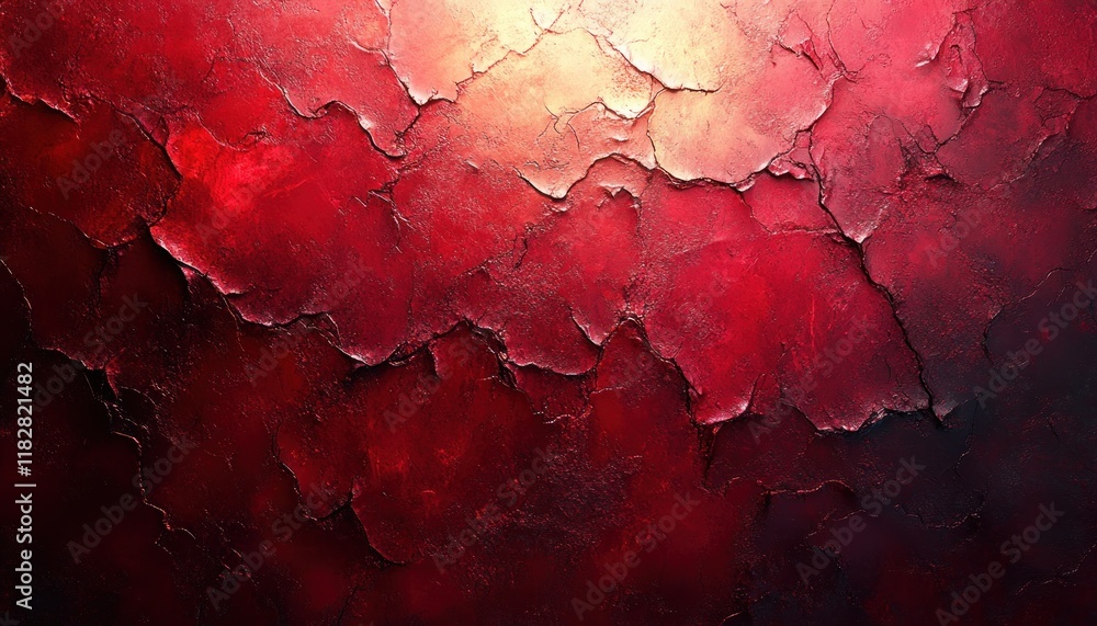 Aufkleber textured red metallic abstract background with gradients and highlights