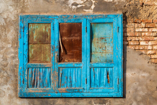 India, North Gujarat. Rabari, Rabbani, Savoda, Mandal tribe. Window.