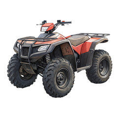 Naklejka premium atv on a white background 
