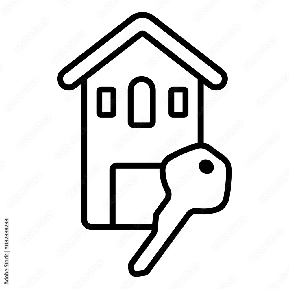 Poster house key