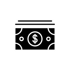 Money icon vector illustration. Money sign and symbol