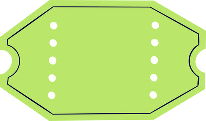 Paper Coupon Frame Pattern