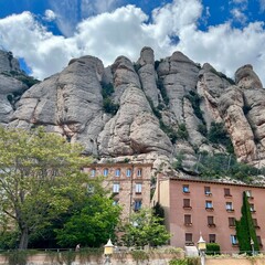 monastery in the mountains