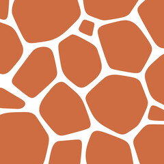 Hand Drawn Giraffe Print