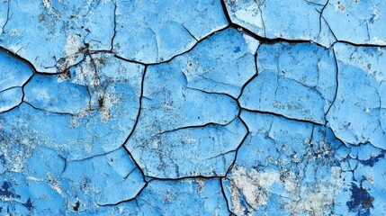 Obraz premium Textured blue grunge background with scuffed and scratched patterns, capturing a raw and eerie aesthetic for horror-themed designs.