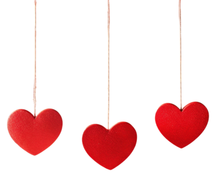 PNG Hearts valentine's background hanging.