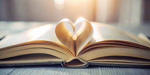 Family Reading Time: Celebrating National Family Literacy Month with Minimalist Book and Heart