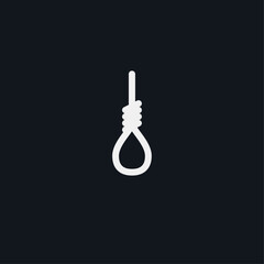 Rope icon flat vector design