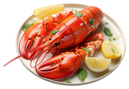 PNG Lobster food seafood invertebrate.