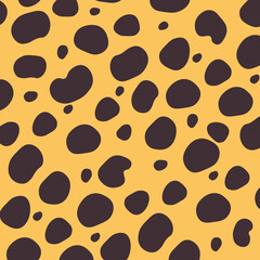 Hand Drawn Leopard Print