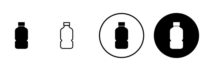 Bottle icon vector. bottle sign and symbol