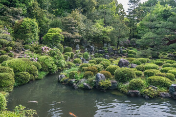 Japan, Kyoto. Toji-in Temple Garden