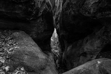 old stone cave