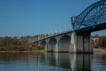 Obraz premium bridge over the river