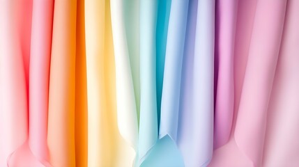Rainbow texture, pastel colorful fiber fabric paper background, workshop artist designer, personal color stripe backdrop, school