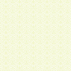 Light yellow damask seamless pattern with subtle vintage floral details. Ideal for wallpaper, textiles, elegant stationery, and decorative projects.