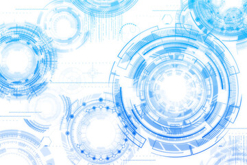 デジタルサークル背景